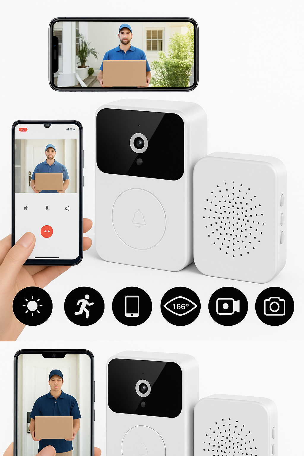 CAMARA TIMBRE DORBELL VIDEO