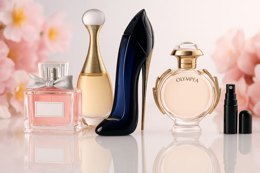 KIT 4 PERFUMES. OLYMPEA - MISS DIOR - JADORE y GOOD GIRL + 2 Regalos